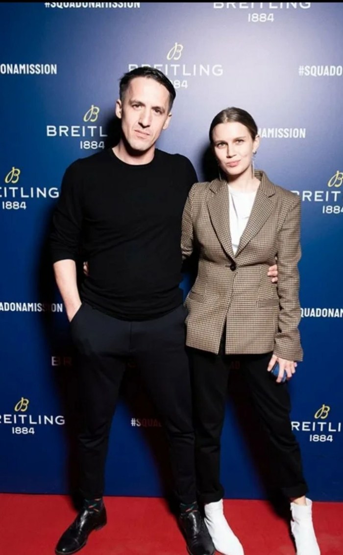 Daria Melnikova and Pavel Priluchny