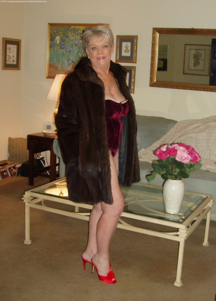 Old women without clothes