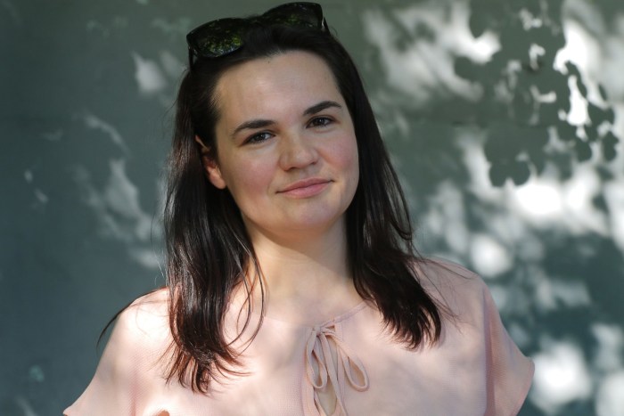 Tikhanovskaya Svetlana candidate