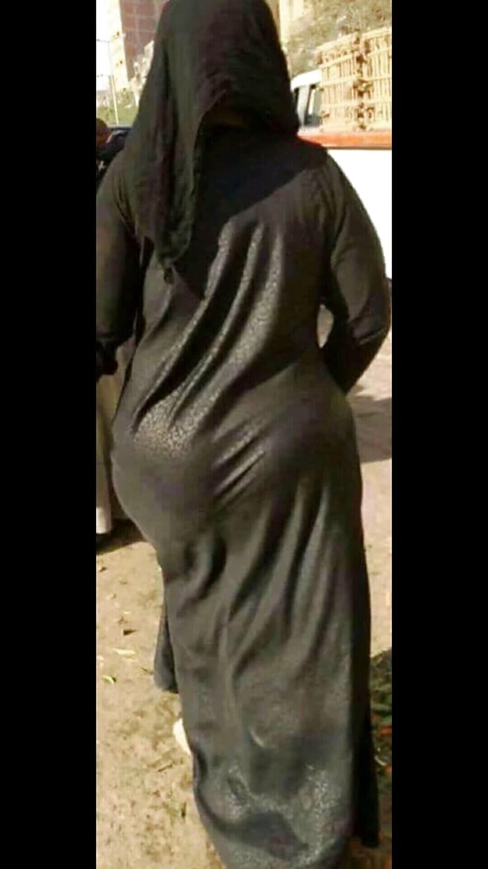 Wide buttocks of Muslims
