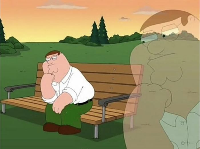 Crying Peter Griffin
