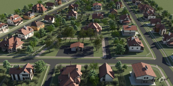 Cottage village of South Park Kaliningrad
