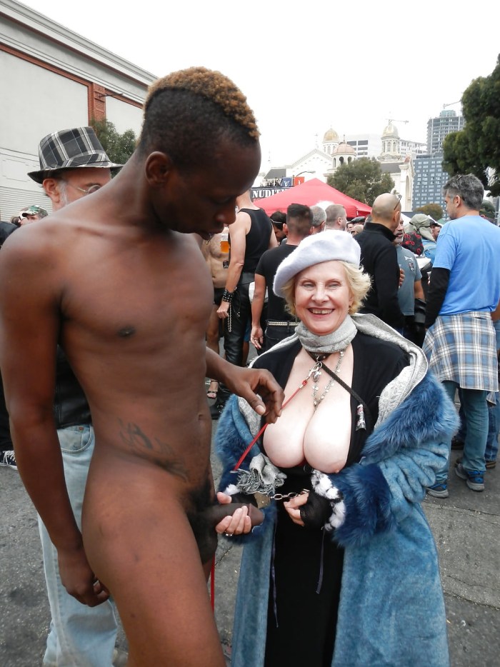 Tits in public