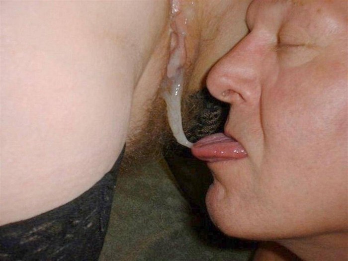 The porn cum inside