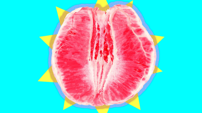 Unusual female genital organ