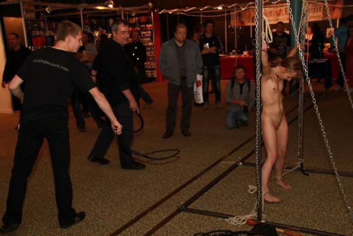 Naked women humiliation in public