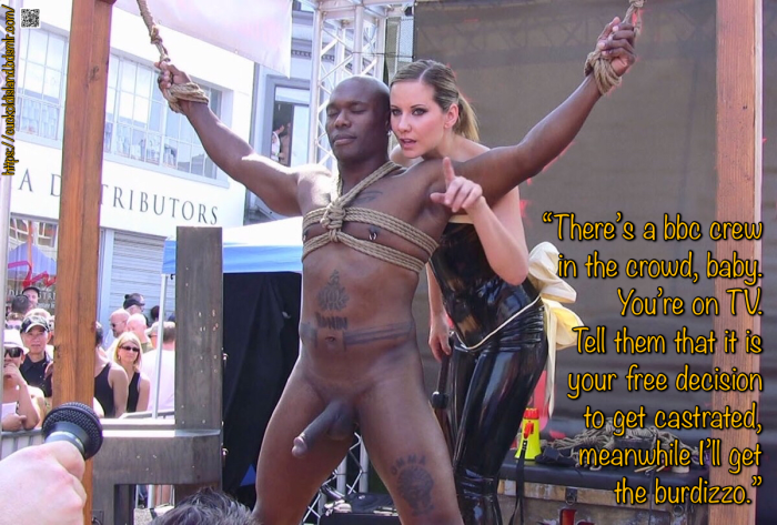 Naked related in public
