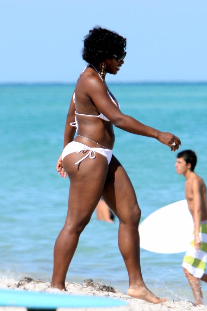 Serena Williams without panties