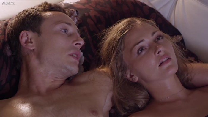 Naked Anna Bryster in the series Versailles