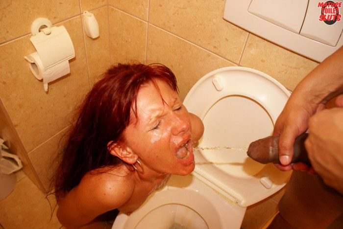 Russian female pissing