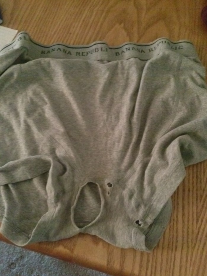 Bra on the Floor