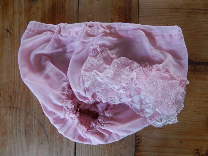 Men in women's linen
