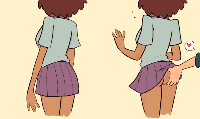 Selfie asses in thongs