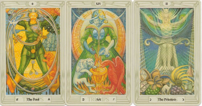 Tarot Alister Crowley Jester