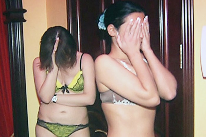 The girl is engaged in prostitution