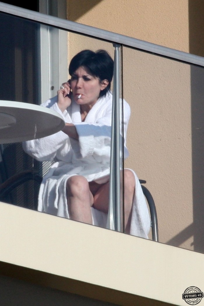 Wife on the balcony