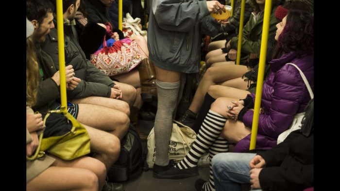 No Pants Subway Ride Russia