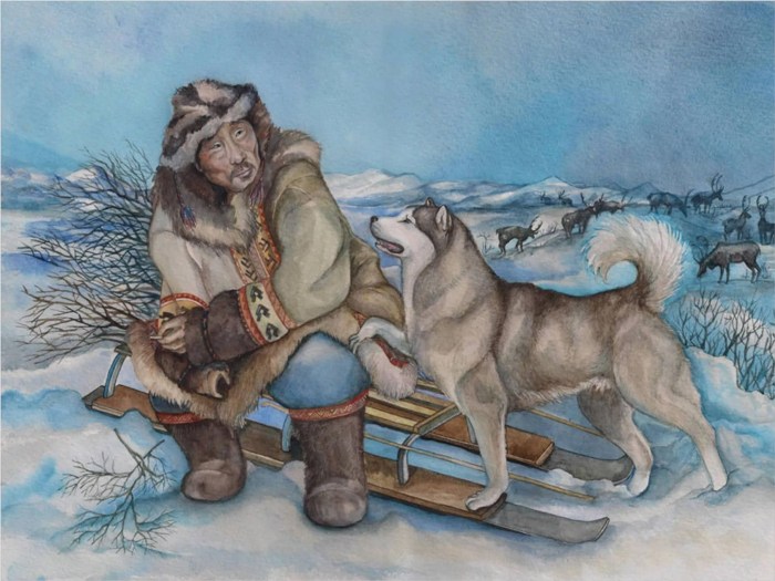 Khanty Mansi Yugra painting