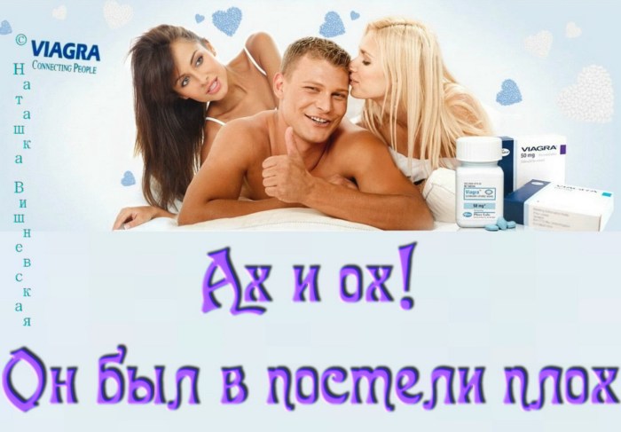 Viagra tablets advertising