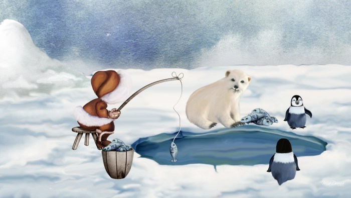 Winter illustrations