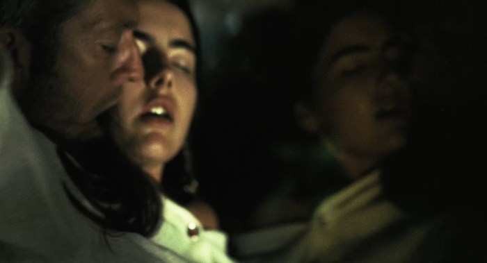 Camille Belle naked in the cinema