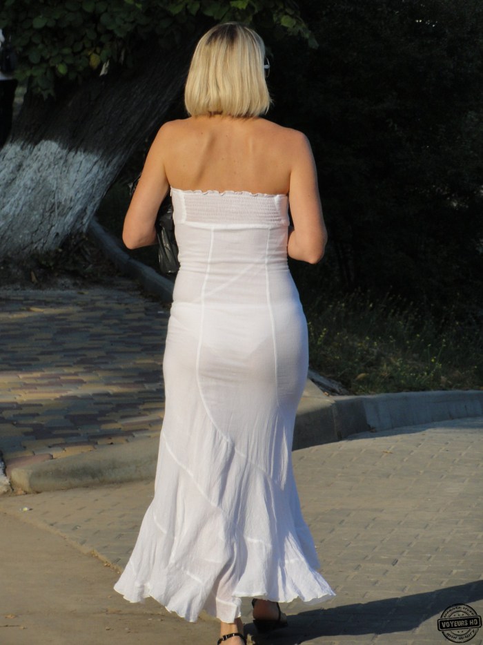 Ryan Sagden in a dress