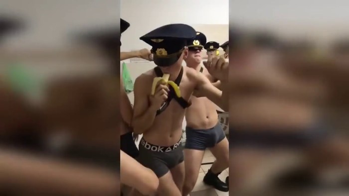 The military raped. Guy