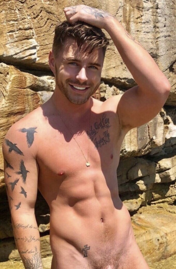 Naked pumped hairy men