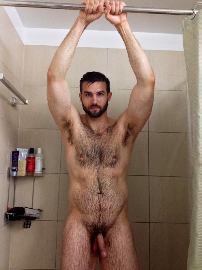 Naked hairy young guys