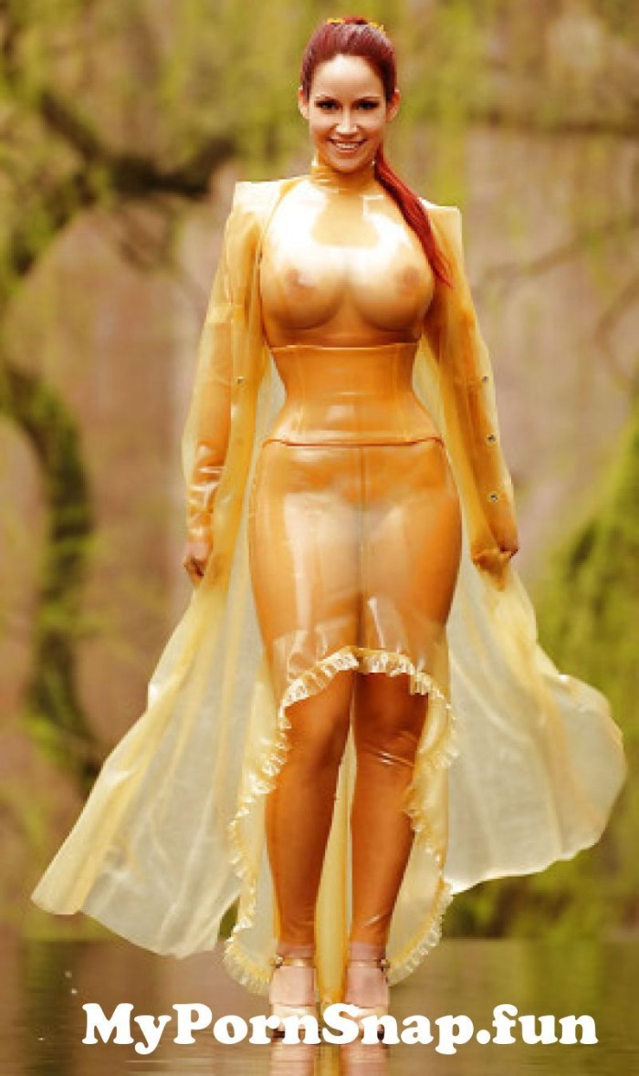 A tight -fitting dress on a naked body