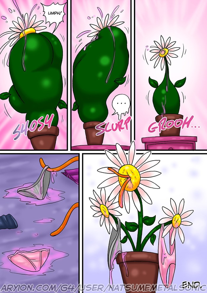 Comic about flowers