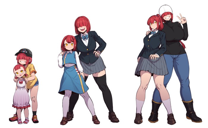 Anime Age Progression