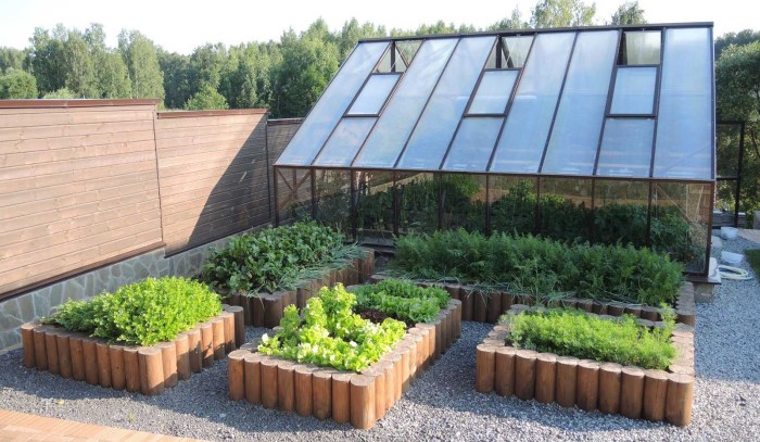 Modern garden