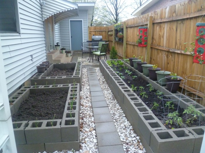 Beds from blocks