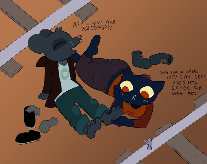 Night in the Woods Gregg Art