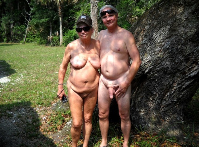 Mature hairy in nature