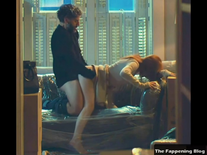 Jessica Chastain Naked in the film