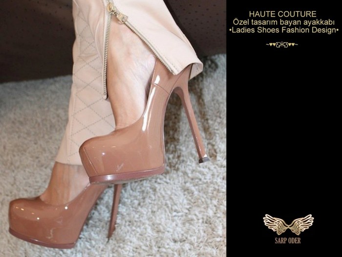 Shoes Iv Saint Laurent Beige