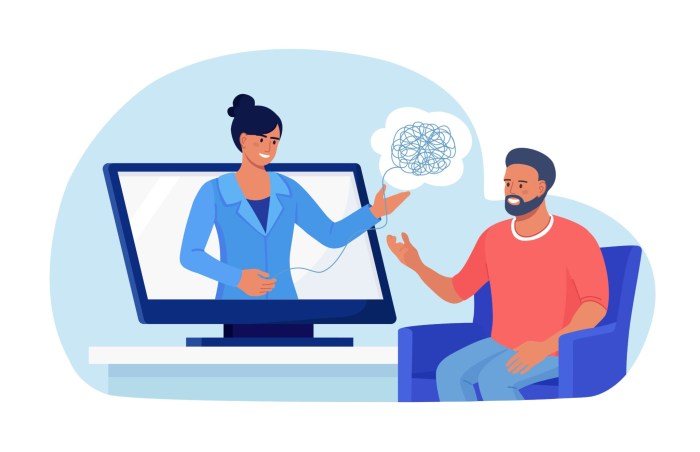Psychologist man drawing