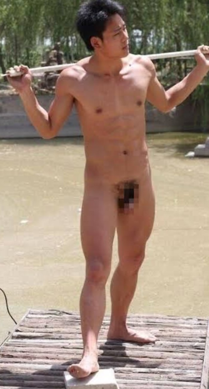 Naked guys Asians hairy
