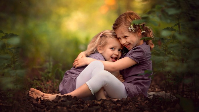 The girl is given to the boy