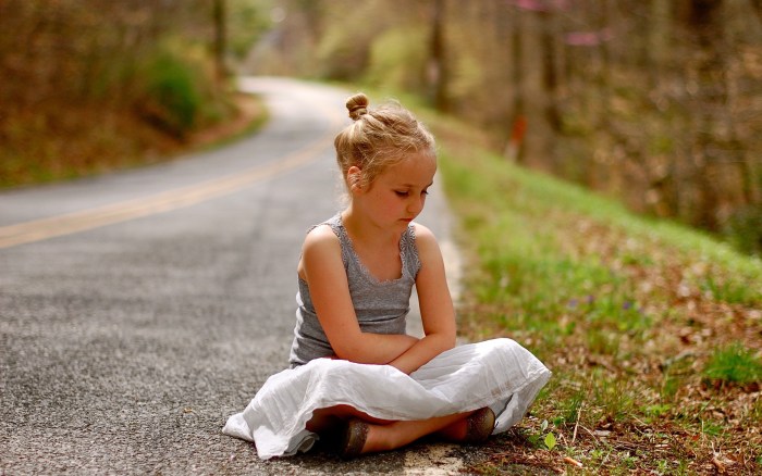 Girl 8 - 12 Lying Down