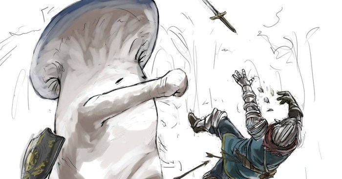 Dark Souls mushrooms art