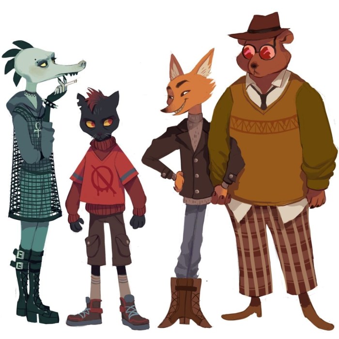 Night in the Woods sectarians