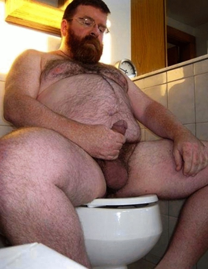 Fat naked hairy men fuck
