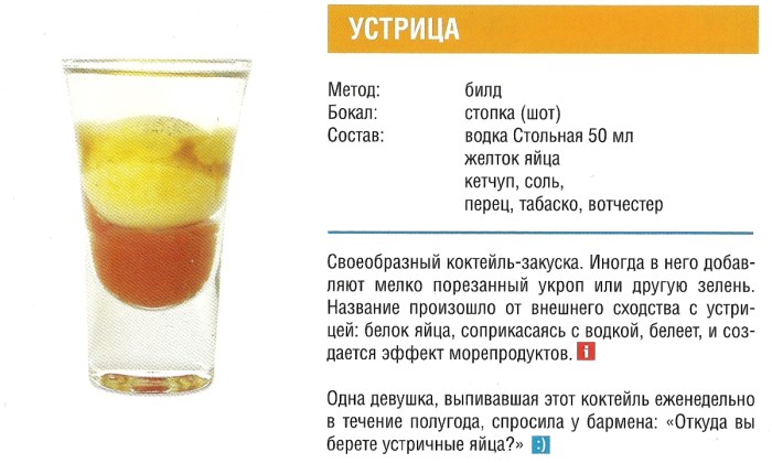 Swamp oyster cocktail