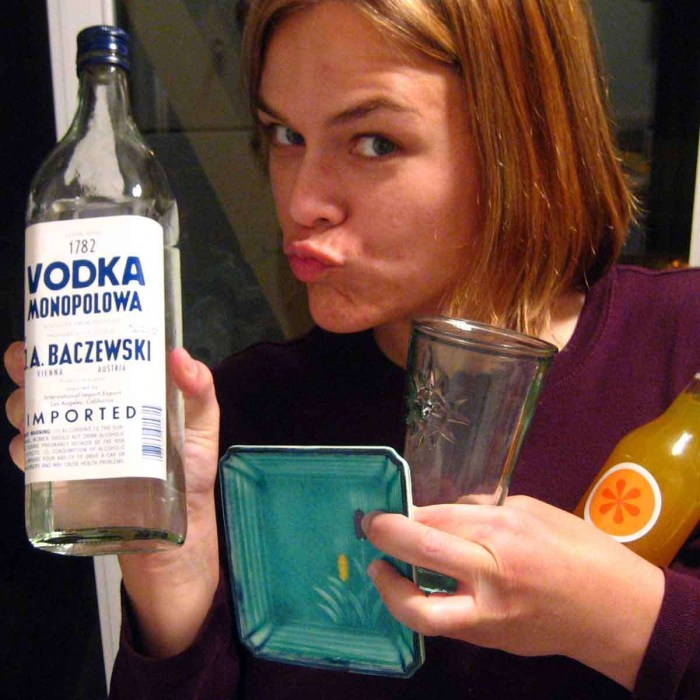 Vodka top