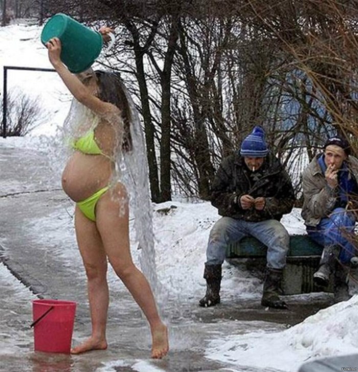 Pregnant in the hole