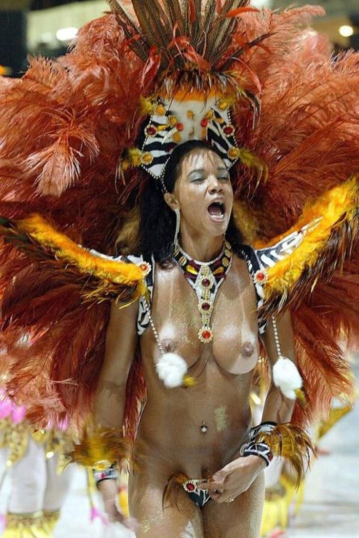 Naked carnival Brazil 1986