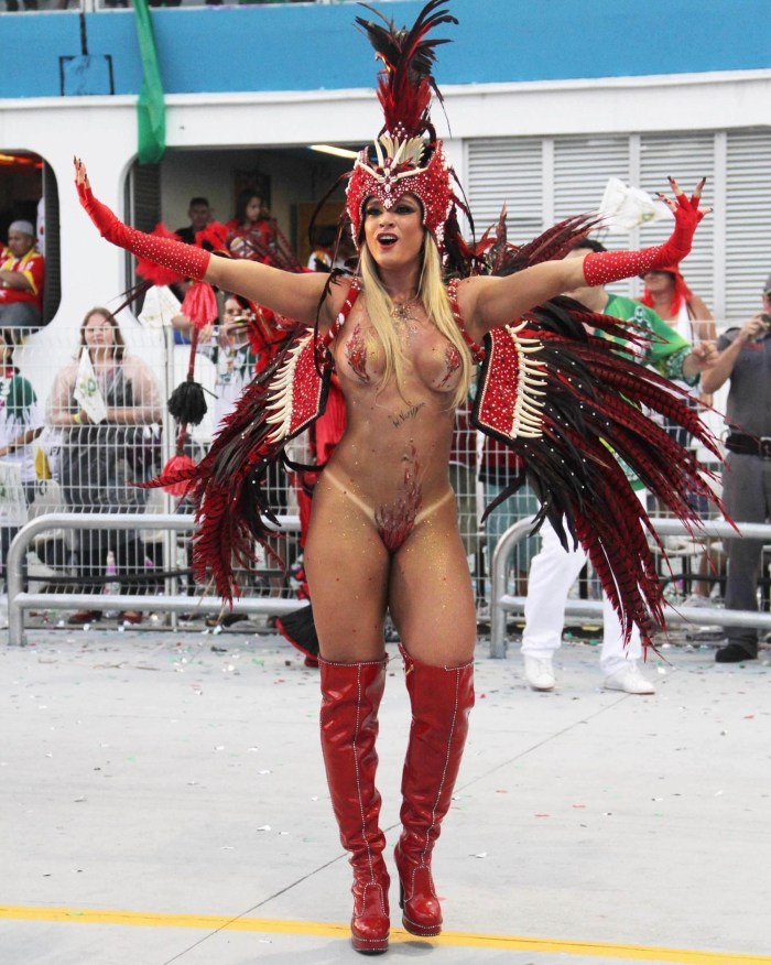 Andrea Martins Brazili Carnival Nude